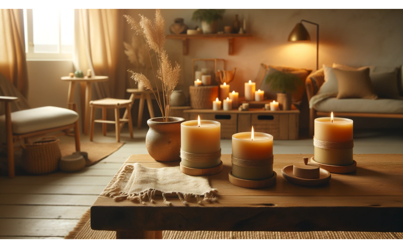 Les bougies naturelles : L'écoresponsabilité dans nos foyers